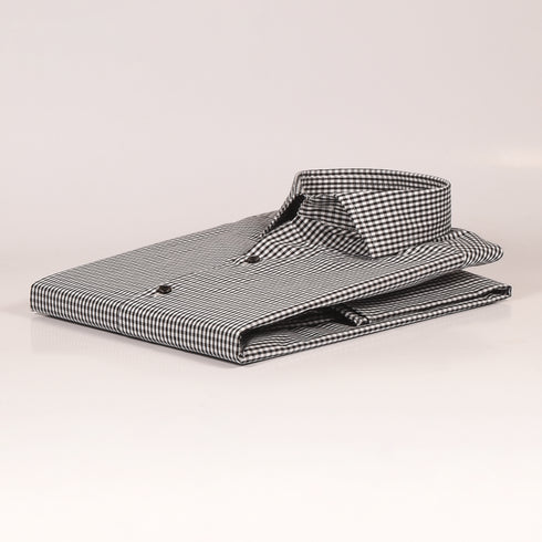 Ck Black and White Mini Checkered Shirt